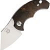 Bastinelli Creations BB Drago Folder N690 Ziricote Wood Folding Knife