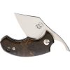Bastinelli Creations BB Drago Folder N690 Ziricote Wood Folding Knife