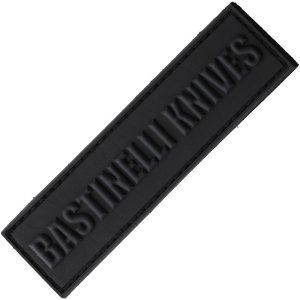 BAS205B.jpg Bastinelli Creations Logo Patch Black