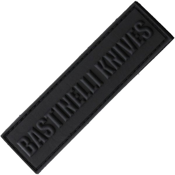 BAS205B.jpg Bastinelli Creations Logo Patch Black