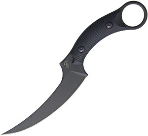 BAS206B.jpg Bastinelli Creations Mako Fixed Blade Black PVD N690Co Steel