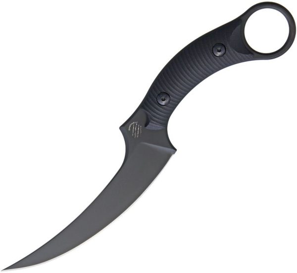 Bastinelli Creations Mako Fixed Blade Black PVD N690Co Steel