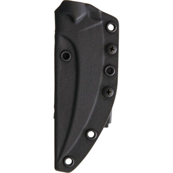 Bastinelli Creations Mako Fixed Blade N690Co Curved Black