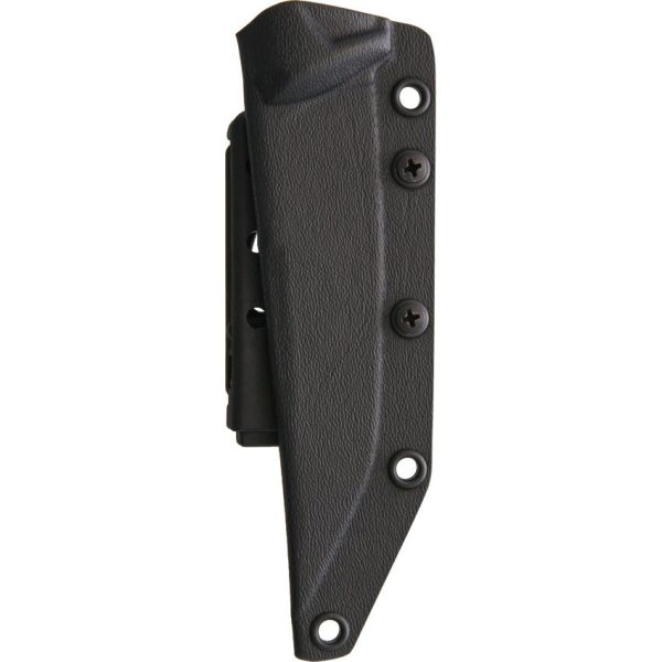 Bastinelli Creations PY Fixed Blade Knife 5" N690 Tanto Black G10