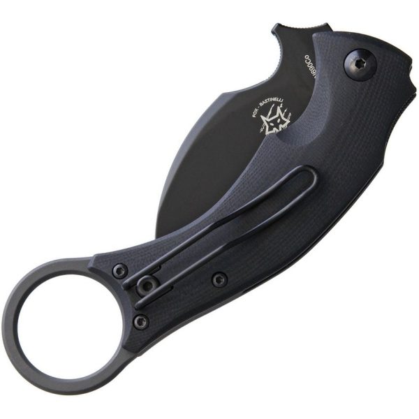 Bastinelli Creations Black Bird Linerlock N690 Black