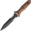 BAS214CS.jpg Bastinelli Creations Grozo Fixed Blade N690 Coyote Brown G10