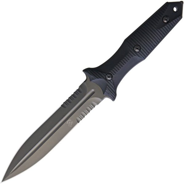 Bastinelli Creations Grozo Fixed Blade N690 Serrated Tactical Knife