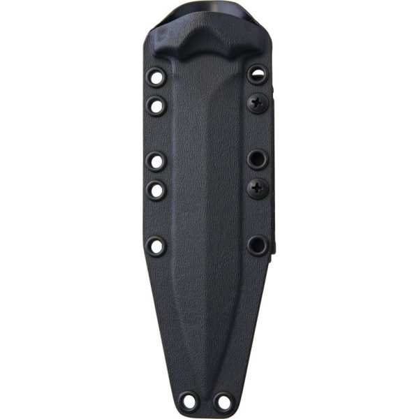 Bastinelli Creations Grozo Fixed Blade N690 PVD Black