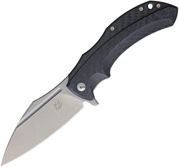 Bastinelli Shadow Framelock Folding Knife Elmax Steel Carbon Fiber