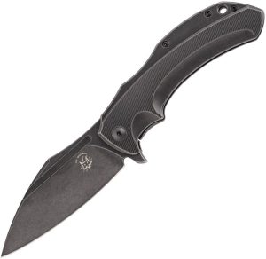 Bastinelli Creations Shadow Framelock Folding Knife Elmax Steel Titanium