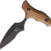 Bastinelli Manaia Push Dagger Coyote N690 Fixed Blade