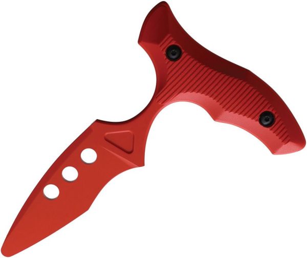 BAS219T.jpg Bastinelli Creations Manaia Push Dagger Trainer - Red G10