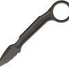 Bastinelli Creations SPADE Serrated Fixed Blade - N690