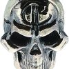 Bastinelli Creations Small Skull Lanyard Bead - Pewter
