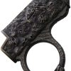 Bastinelli Creations Bronze Bic Lighter Case Skull Relief
