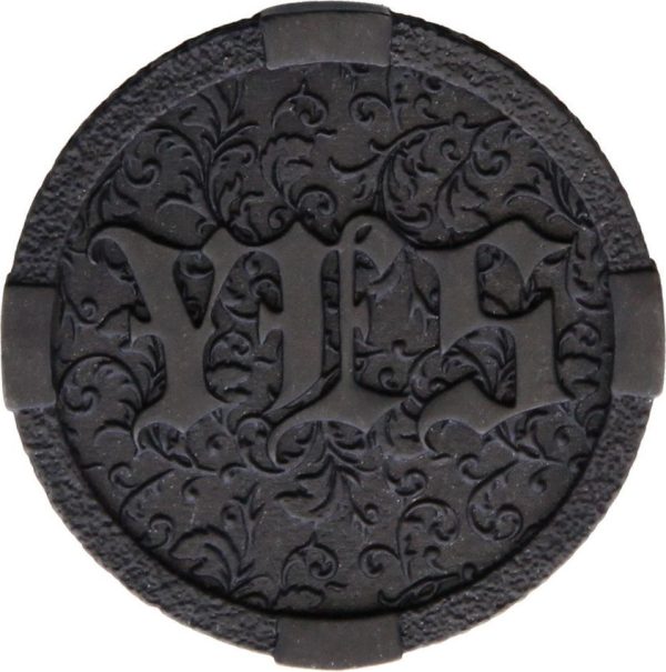 BAS229.jpg Bastinelli Creations Bronze Yes/No Coin - Decision Tool