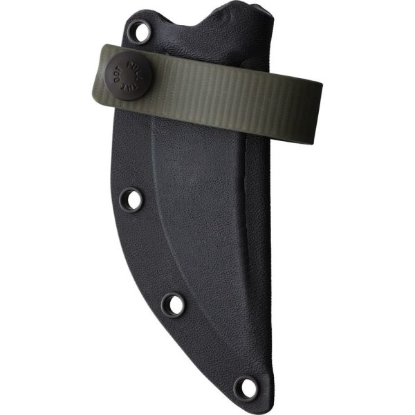 Bastinelli Creations Chopper OD Green - M390 Fixed Blade