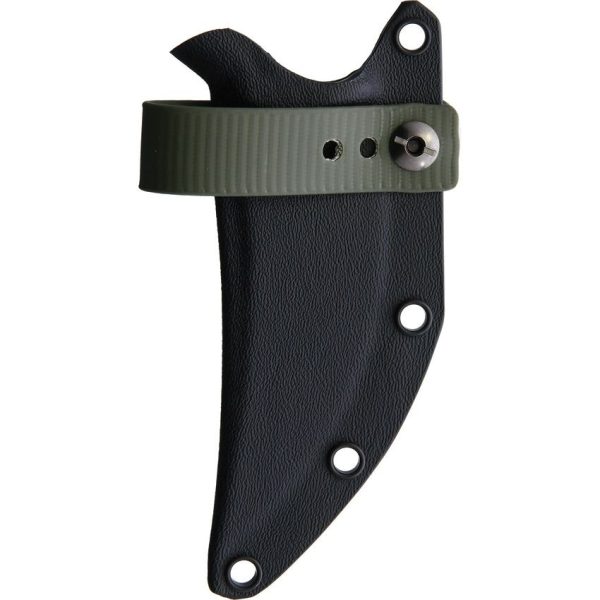 Bastinelli Creations Chopper Fixed Blade - Black G10