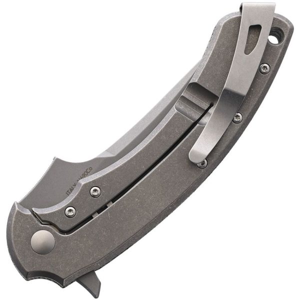 Bastinelli Creations Gecko Framelock - Micarta EDC Knife