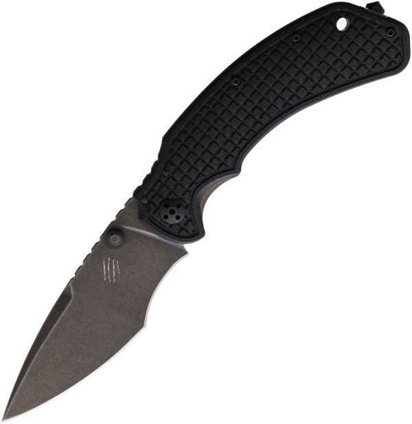 Bastinelli Creations Alpha 1 Framelock Folding Knife Black G10