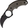 BAS254.jpg Bastinelli Creations Ligament Fixed Blade OD Green M390