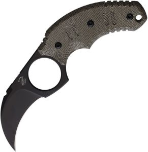 BAS254.jpg Bastinelli Creations Ligament Fixed Blade OD Green M390