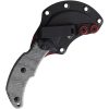 Bastinelli Creations Primal Fixed Blade N690 Black Kydex Sheath