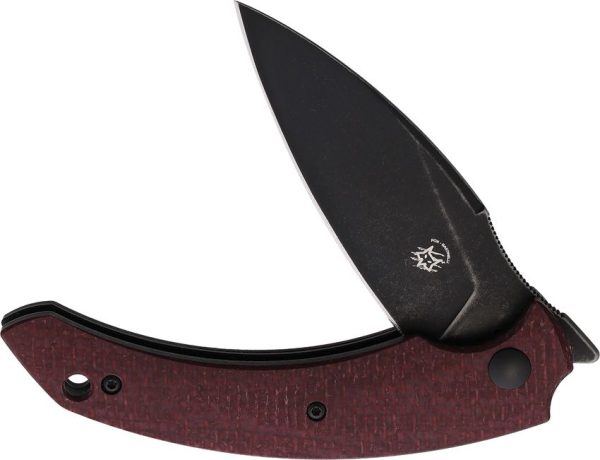 Bastinelli Creations Honos Linerlock Folding Knife Micarta