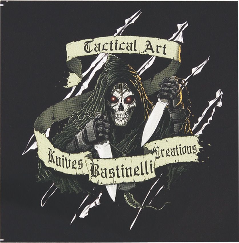 Bastinelli Creations Reaper Sticker 2.88 x 2.88 Inch