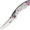 Brighten Blades Hope Linerlock Folding Knife - Pink