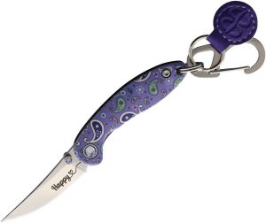 Brighten Blades Happy Keychain Framelock Knife