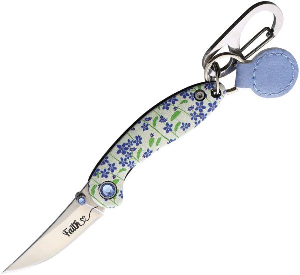Brighten Blades Faith Keychain Framelock Knife