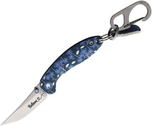 Brighten Blades Believe Keychain Framelock - Flower Art