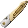 Brighten Blades Not So Heavy Metal Linerlock - Gold