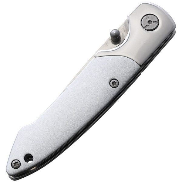 Brighten Blades Not So Heavy Metal Linerlock - Gray