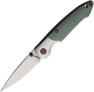 Brighten Blades Not So Heavy Metal Linerlock Green