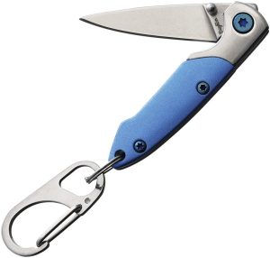 Brighten Blades Not So Heavy Metal Linerlock Blue