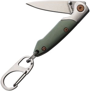 Brighten Blades Not So Heavy Metal Linerlock Green