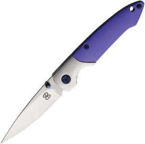 Brighten Blades Not So Heavy Metal Linerlock Purple
