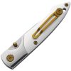 Brighten Blades Not So Heavy Metal Linerlock Silver