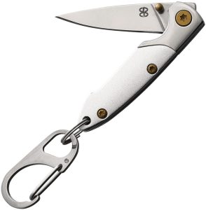 Brighten Blades Not So Heavy Metal Linerlock Silver