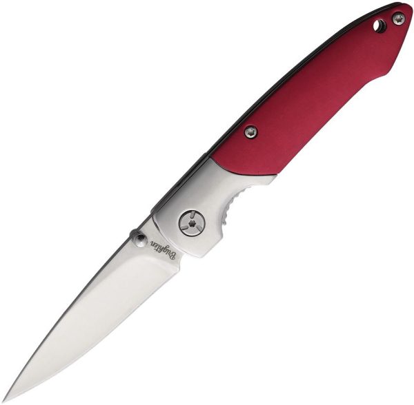 Brighten Blades Not So Heavy Metal Raspberry Folding Knife