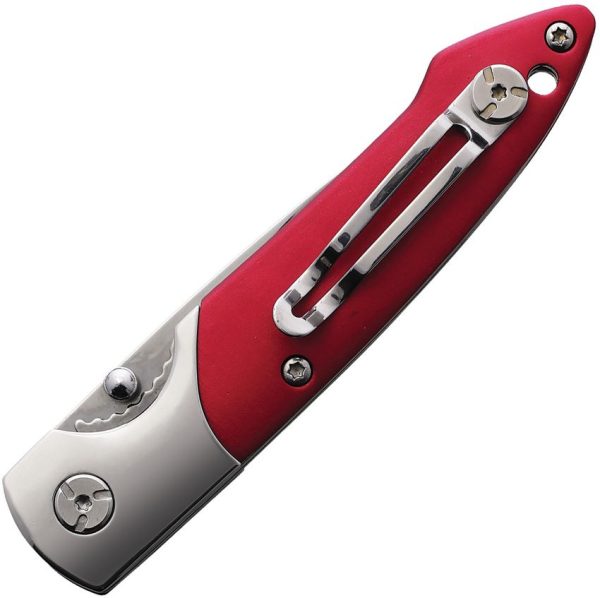 Brighten Blades Not So Heavy Metal Raspberry Folding Knife