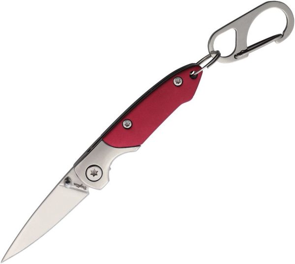 Brighten Blades Not So Heavy Metal Linerlock Raspberry