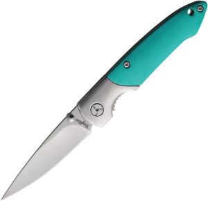 Brighten Blades Not So Heavy Metal Teal Folding Knife