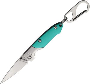 Brighten Blades Not So Heavy Metal Linerlock Teal