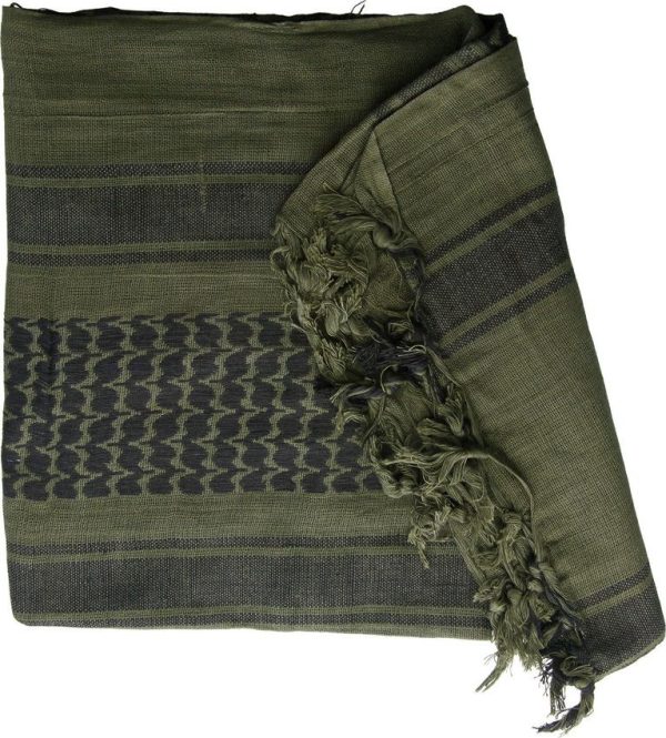 Blackhawk Shemagh OD Green and Black 40x40