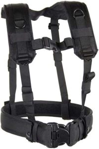 Blackhawk Load Bearing Suspenders Black Heavy Duty