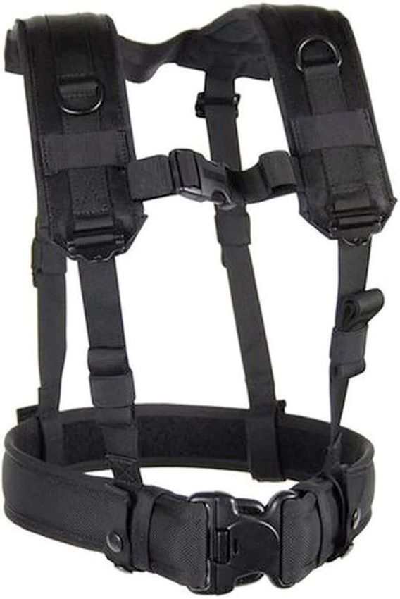 BB35LBS1BK.jpg Blackhawk Load Bearing Suspenders Black Heavy Duty