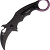 Brighten Blades Moonstruck Karambit Folding Knife Elmax Steel